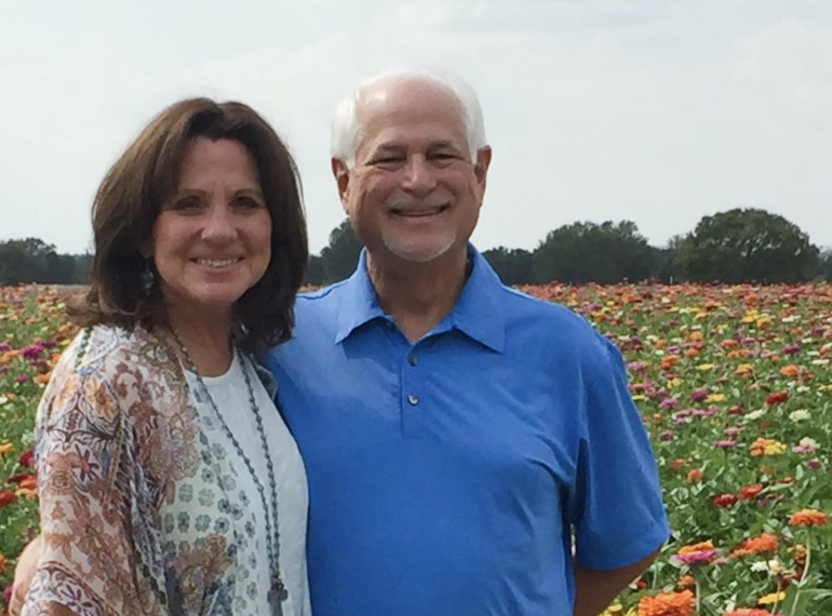 A picture of Jim Fournace of IOR, LLC and his wife.